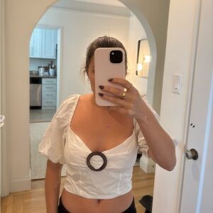 Privacy Please Puff Sleeve Top